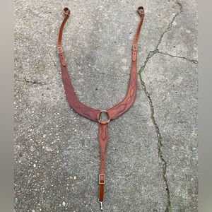 Handmade Leather Breastcollar